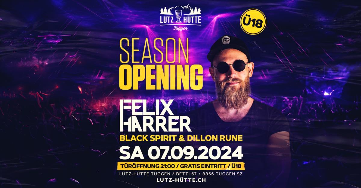 Lutz Hütte Tuggen Felix Harrer - Season Opening