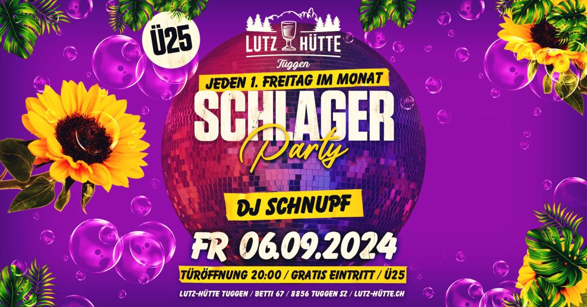 Lutz Hütte Tuggen Schlagerparty💃🎶🎉