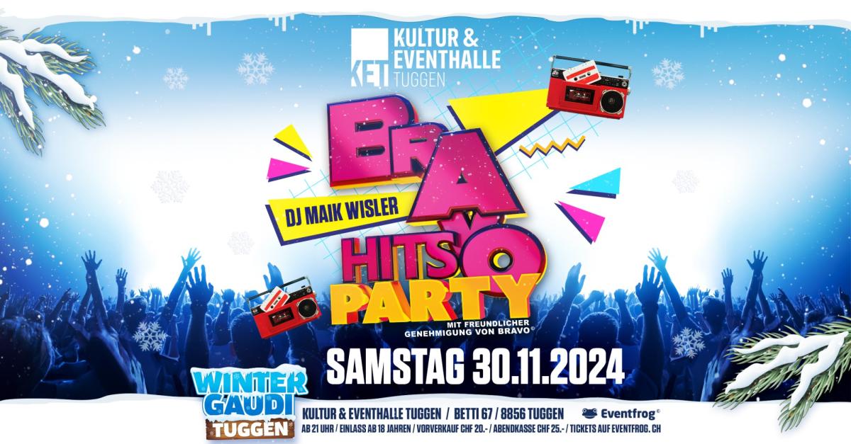 Lutz Hütte Tuggen Bravo Hits Party Wintergaudi❄️🎉 (Halle + Lutz)