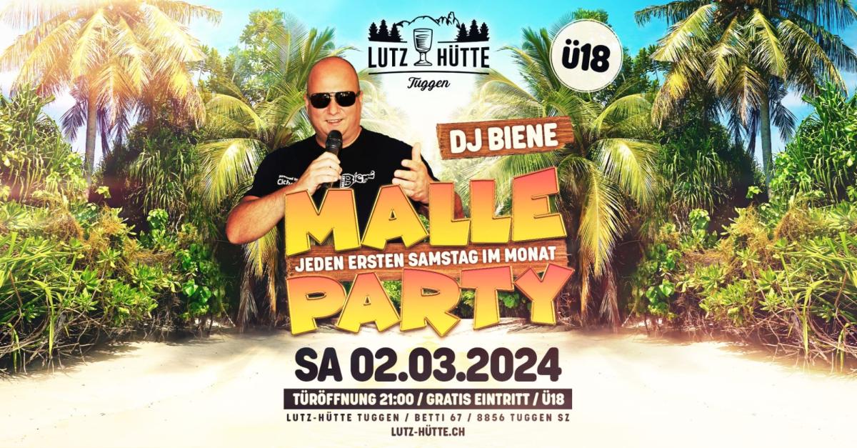 Lutz Hütte Tuggen Malle Party
