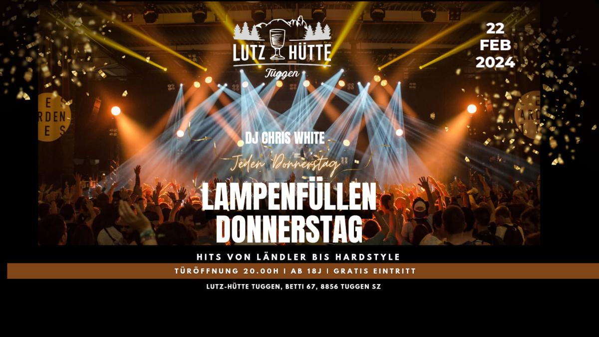 Lutz Hütte Tuggen Lampenfüllen Donnerstag